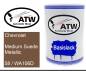 Preview: Chevrolet, Medium Suede Metallic, 58 / WA106D: 500ml Lackdose, von ATW Autoteile West.